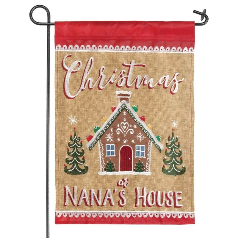 Christmas At Nana's House Flag